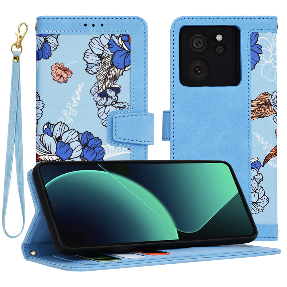 Case for Xiaomi 13T Pro / 13T, Techsuit, FlipCraft, Blue