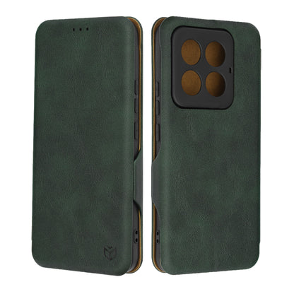 Hülle für Xiaomi 14 Pro, Techsuit, Safe Wallet Plus, Grün