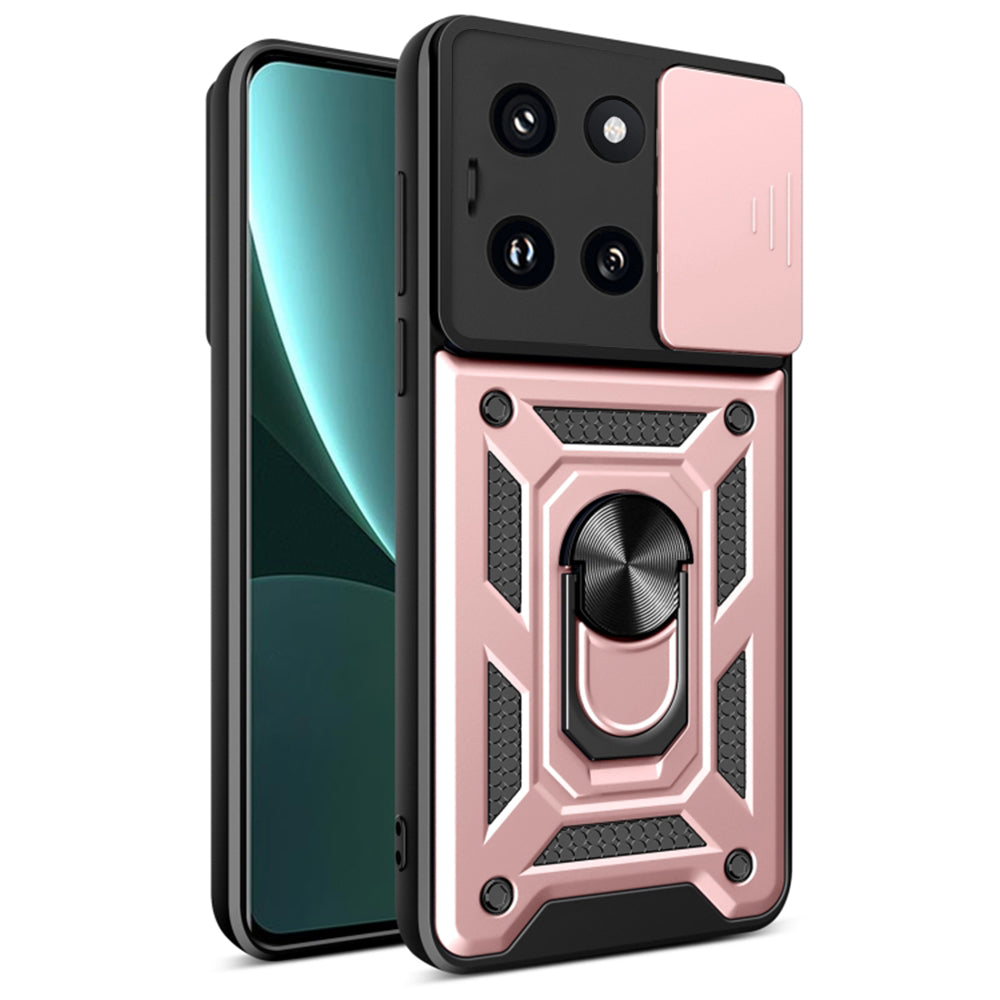 Case for Xiaomi 14, Techsuit, CamShield, Pink