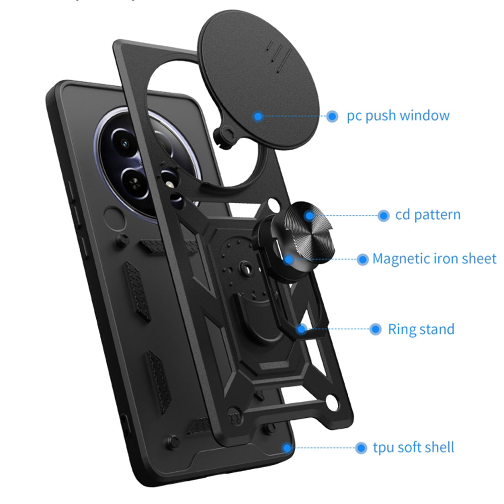 Hülle für Xiaomi 14 Ultra, Techsuit, CamShield, Blau