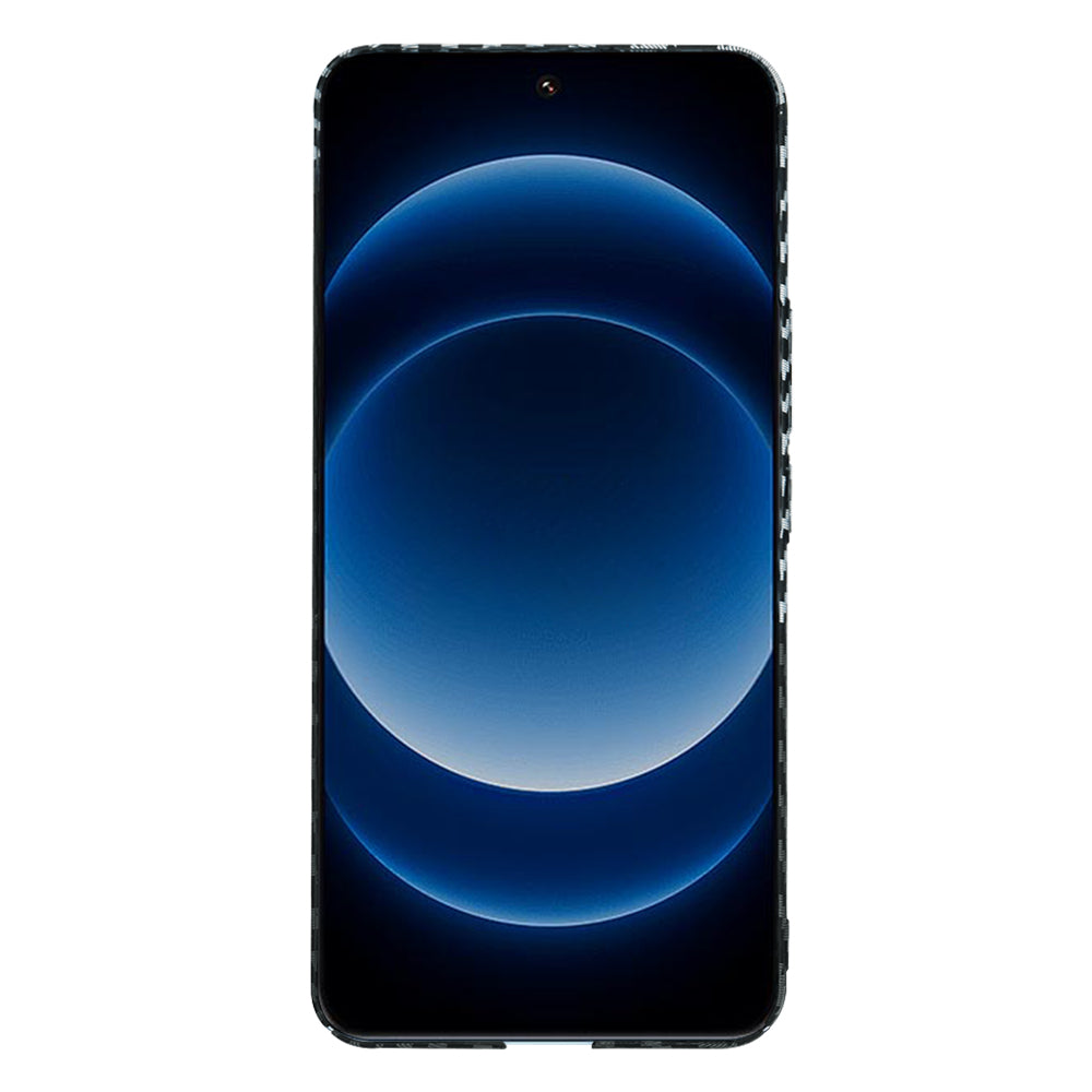 Hülle für Xiaomi 14 Ultra, Techsuit, Carbonite FiberShell, Schwarz Grau