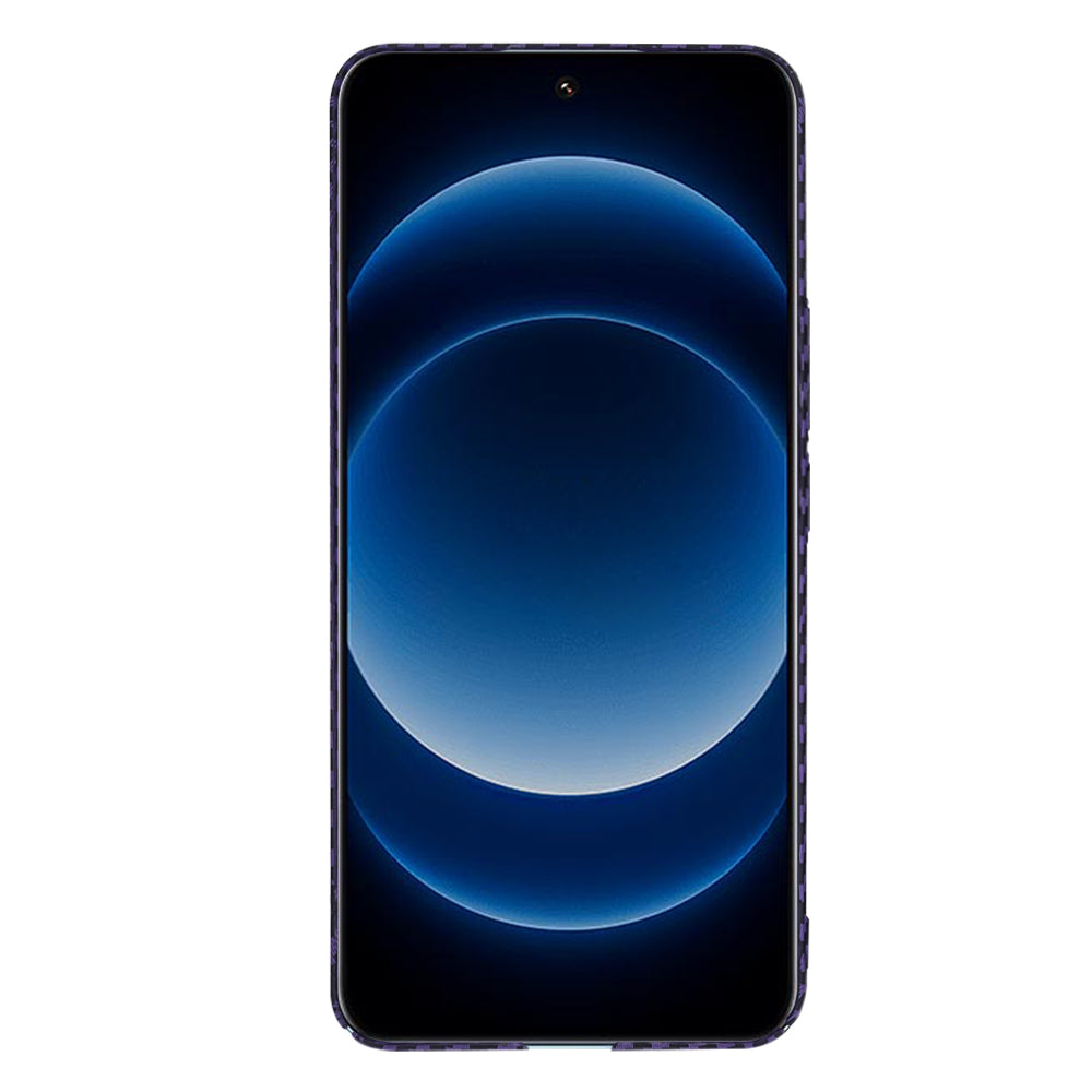 Hülle für Xiaomi 14 Ultra, Techsuit, Carbonite FiberShell, Lila