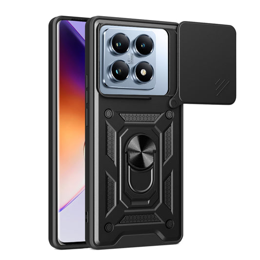 Hülle für Xiaomi 14T Pro, Techsuit, CamShield, Schwarz