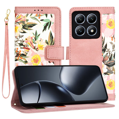 Hülle für Xiaomi 14T Pro, Techsuit, FlipCraft, Rosa
