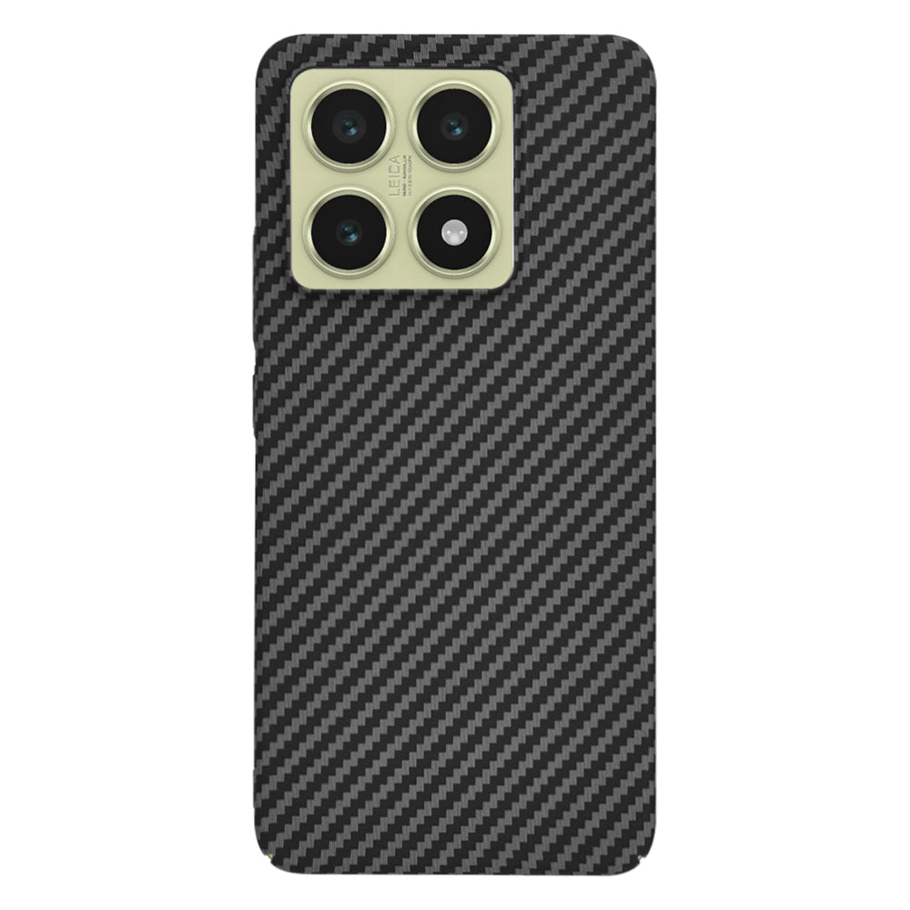 Hülle für Xiaomi 14T, Techsuit, Carbonite FiberShell, Schwarz