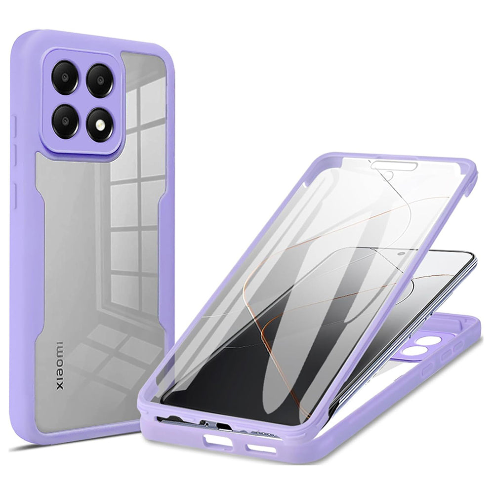 Hülle für Xiaomi 14T, Techsuit, ColorVerse 360, Lila