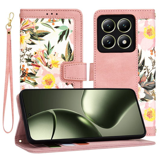 Hülle für Xiaomi 14T, Techsuit, FlipCraft, Rosa
