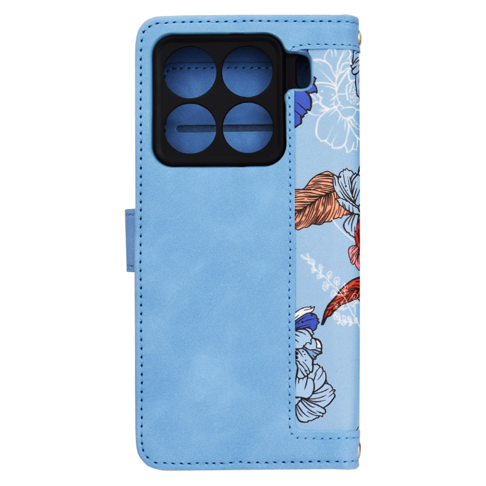 Hülle für Xiaomi 15 Pro, Techsuit, FlipCraft, Blau
