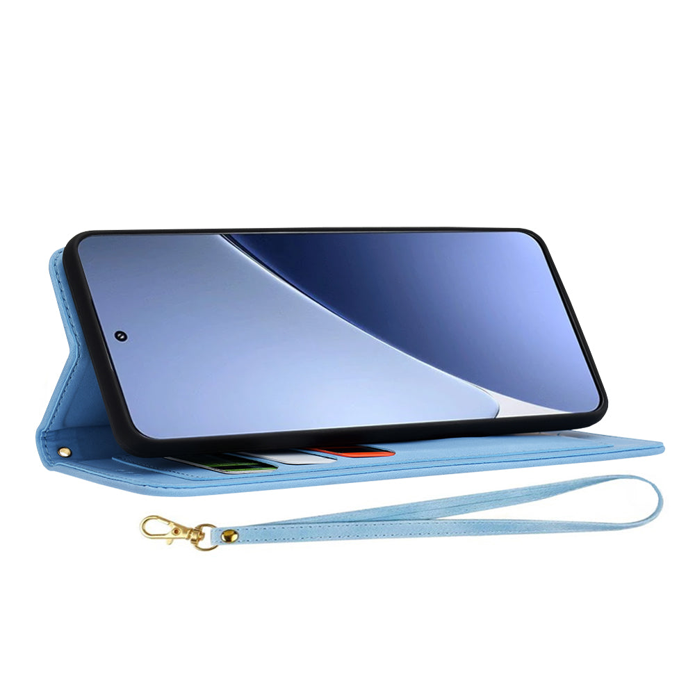 Hülle für Xiaomi 15 Pro, Techsuit, FlipCraft, Blau