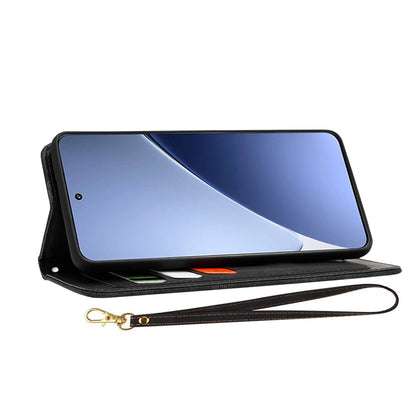 Hülle für Xiaomi 15 Pro, Techsuit, FlipCraft, Schwarz