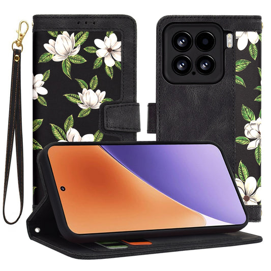 Hülle für Xiaomi 15, Techsuit, FlipCraft, Schwarz