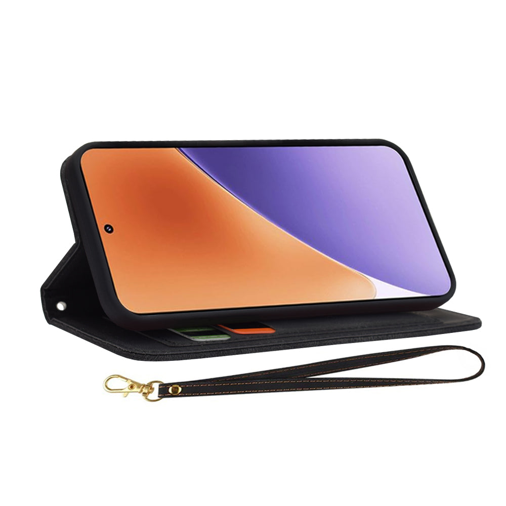 Hülle für Xiaomi 15, Techsuit, FlipCraft, Schwarz