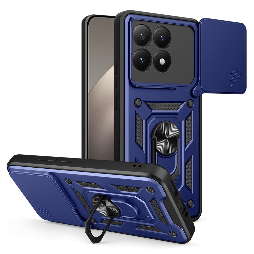 Hülle für Xiaomi 15T, Techsuit, CamShield, Blau