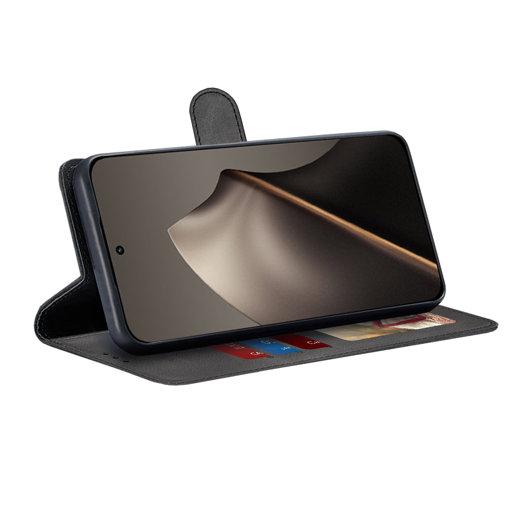 Hülle für Xiaomi 15T, Techsuit, Diary Book, Schwarz