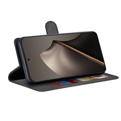 Hülle für Xiaomi 15T, Techsuit, Diary Book, Schwarz