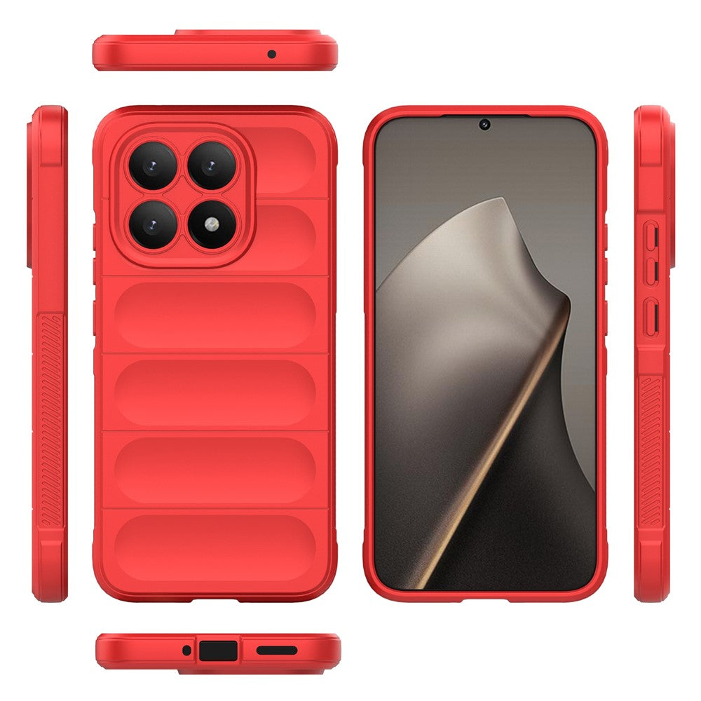 Hülle für Xiaomi 15T, Techsuit, Magic Shield, Rot