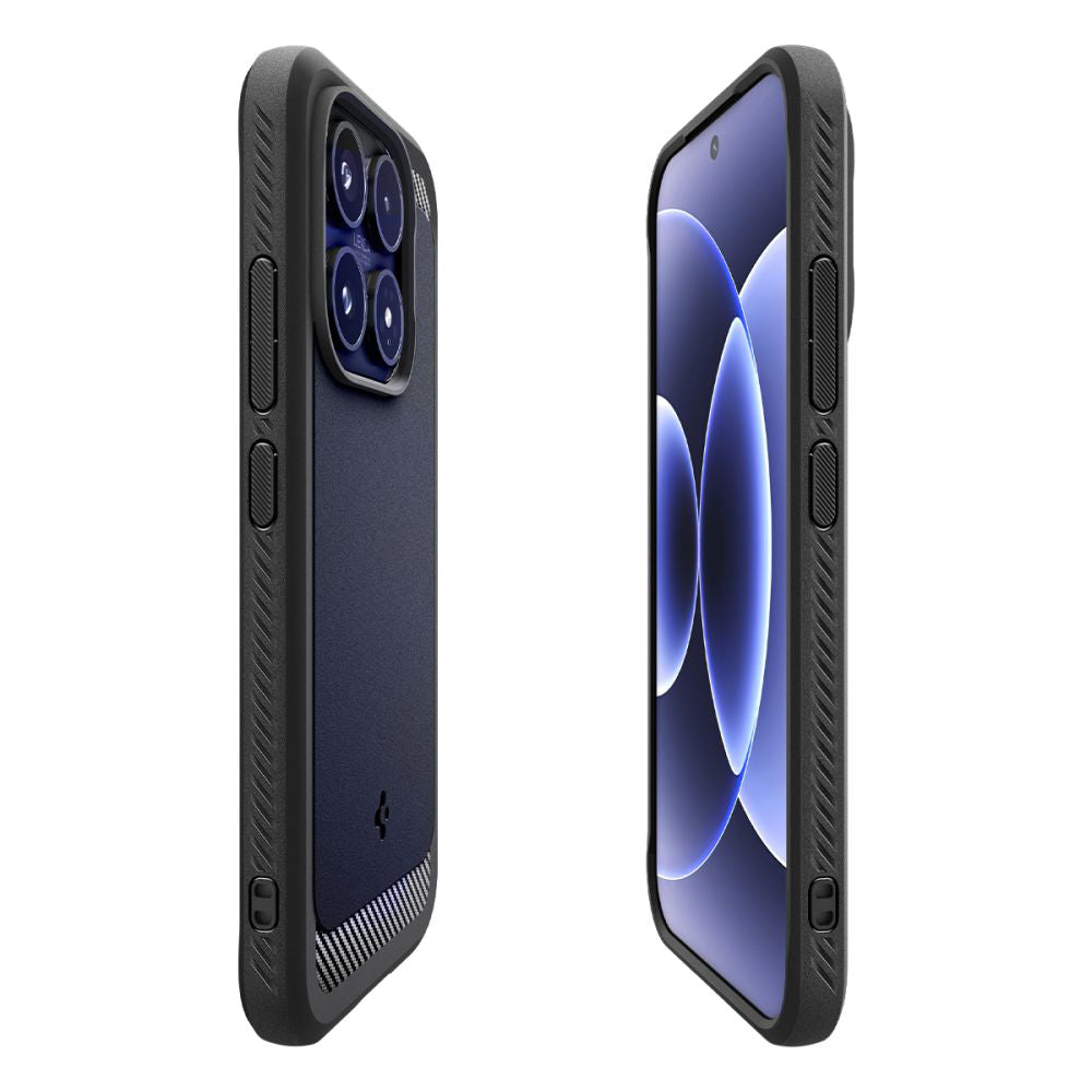 Case for Xiaomi 17, Spigen, Rugged Armor, Matte Black ACS10458