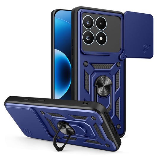 Hülle für Xiaomi 17, Techsuit, CamShield, Blau