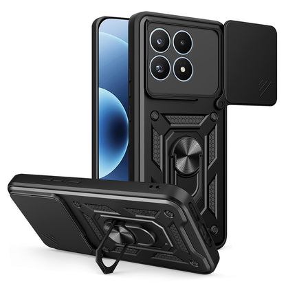 Hülle für Xiaomi 17, Techsuit, CamShield, Schwarz