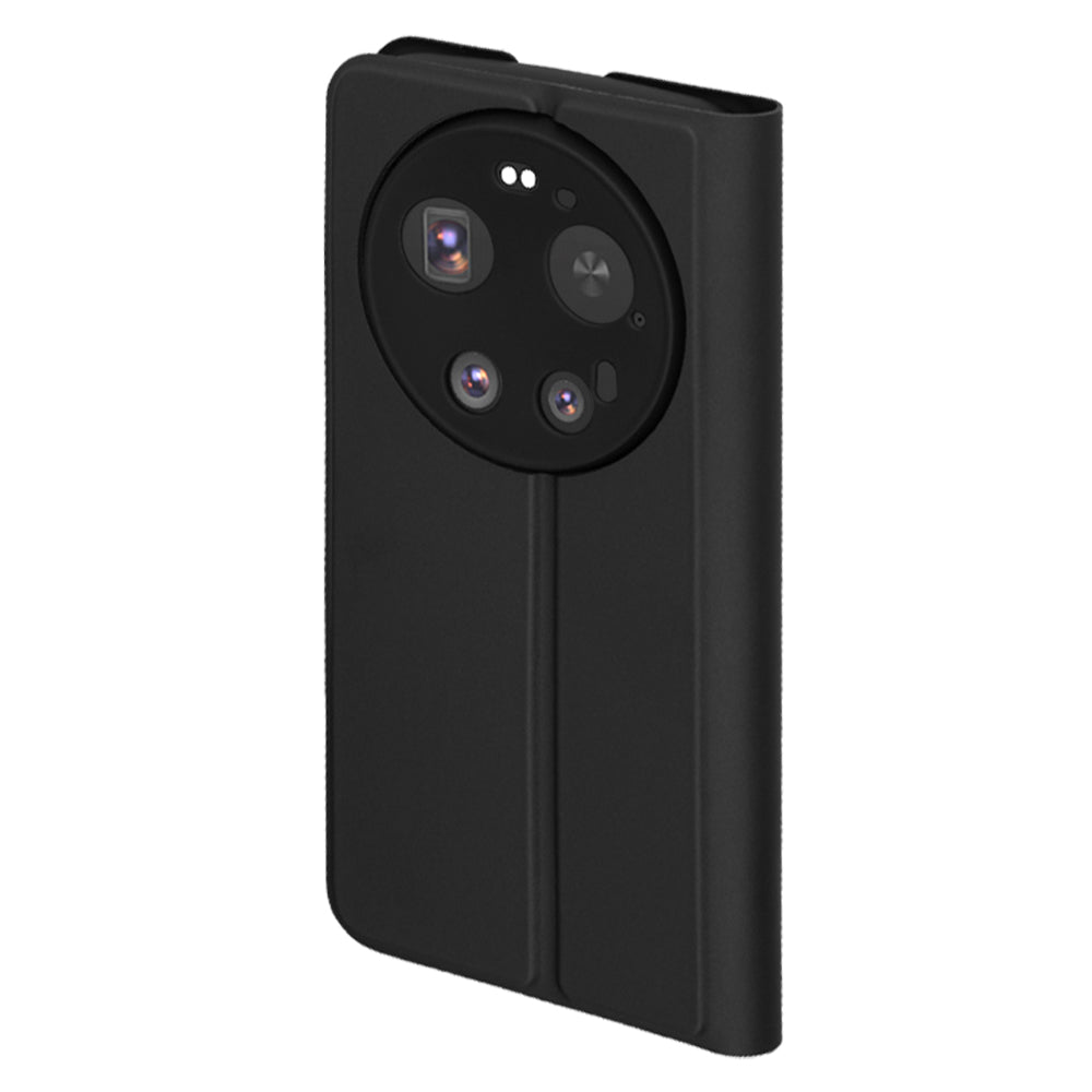 Case for Xiaomi 17 Ultra, Techsuit, Magskin Book, Black