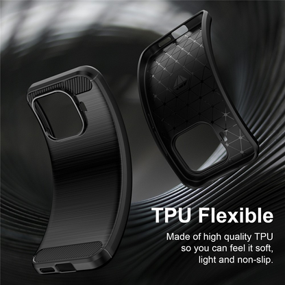 Case for Xiaomi 17T, OEM, Carbon Black, Black