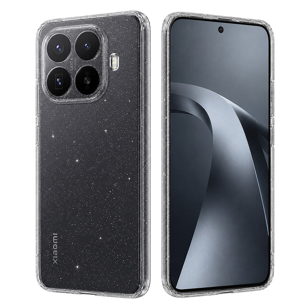 Hülle für Xiaomi 17T Pro, Techsuit, SparkleSkin, Transparent