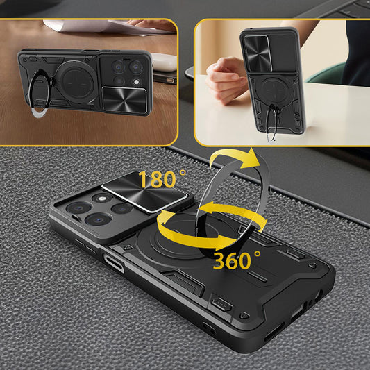Hülle für Xiaomi 17T, Techsuit, CamGuard Pro, Roségold