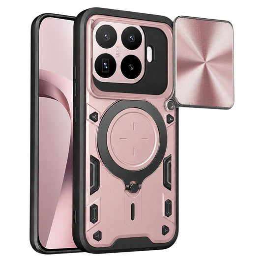 Hülle für Xiaomi 17T, Techsuit, CamGuard Pro, Roségold