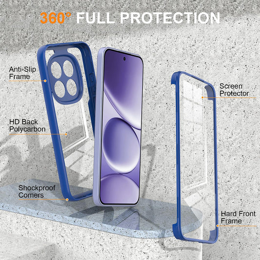 Hülle für Xiaomi 17T, Techsuit, ColorVerse 360, Blau