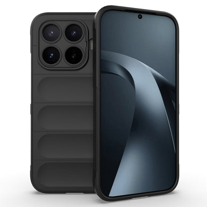 Hülle für Xiaomi 17T, Techsuit, Magic Shield, Schwarz