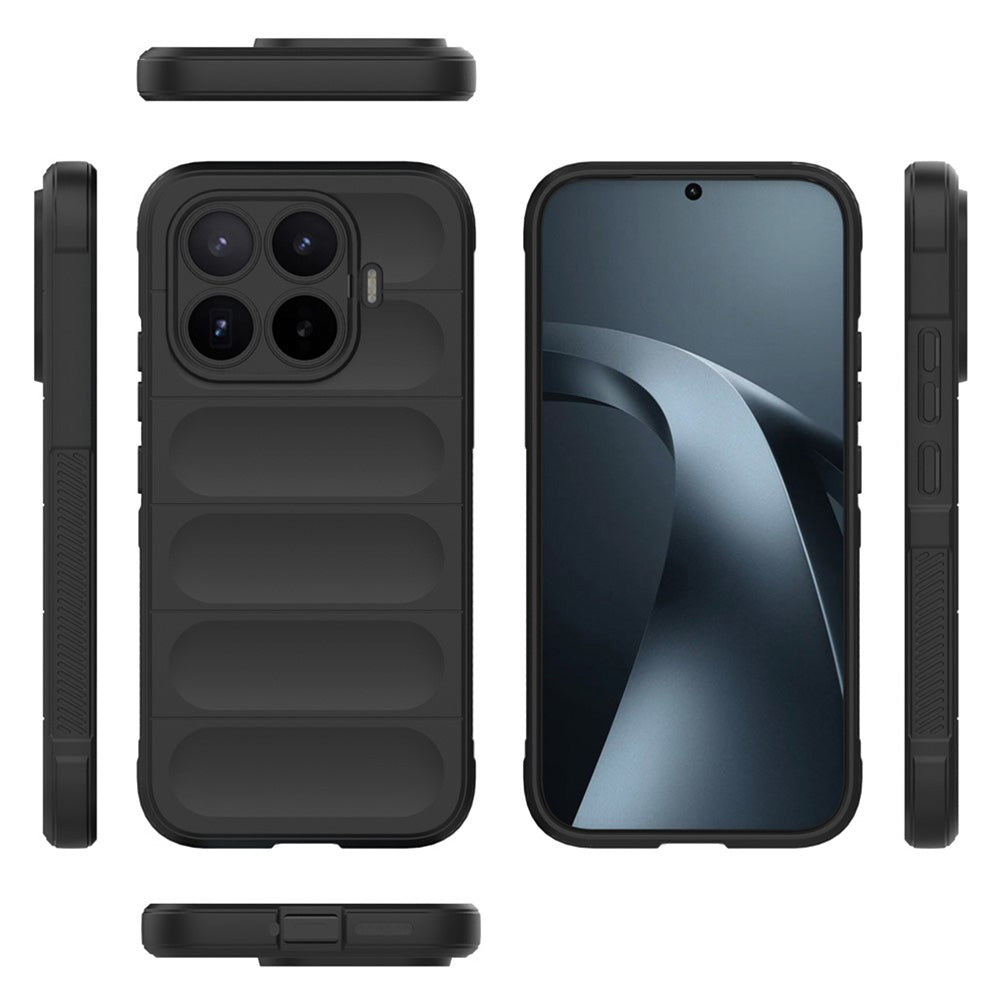 Hülle für Xiaomi 17T, Techsuit, Magic Shield, Schwarz