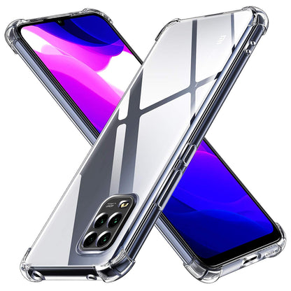 Hülle für Xiaomi Mi 10 Lite 5G, Techsuit, stoßfest klar, transparent