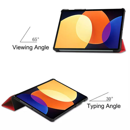 Hülle für Xiaomi Pad 5 Pro 12,4, Techsuit, FoldPro, Schwarz