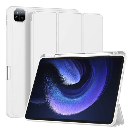 Hülle für Xiaomi Pad 6 / 6 Pro, Techsuit, Flex Trifold, Grau