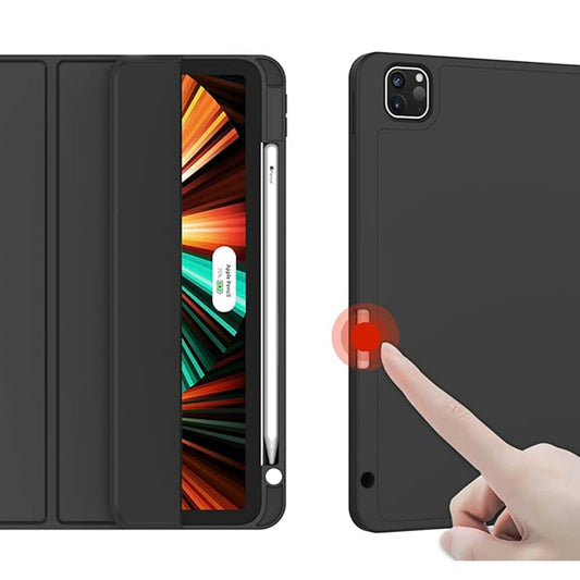 Hülle für Xiaomi Pad 6 / 6 Pro, Techsuit, Flex Trifold, Schwarz