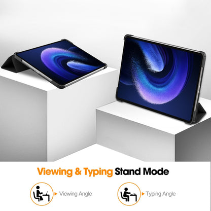 Hülle für Xiaomi Pad 6 / 6 Pro, Techsuit, FoldPro, Schwarz