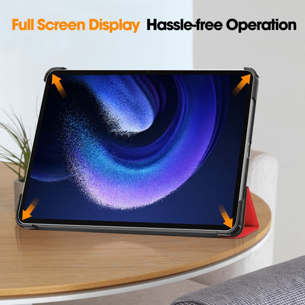 Hülle für Xiaomi Pad 6 / 6 Pro, Techsuit, FoldPro, Rot