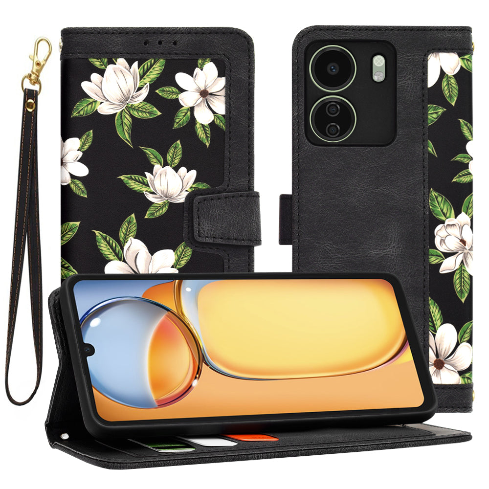 Case for Xiaomi Poco C65 / Redmi 13C, Techsuit, FlipCraft, Black