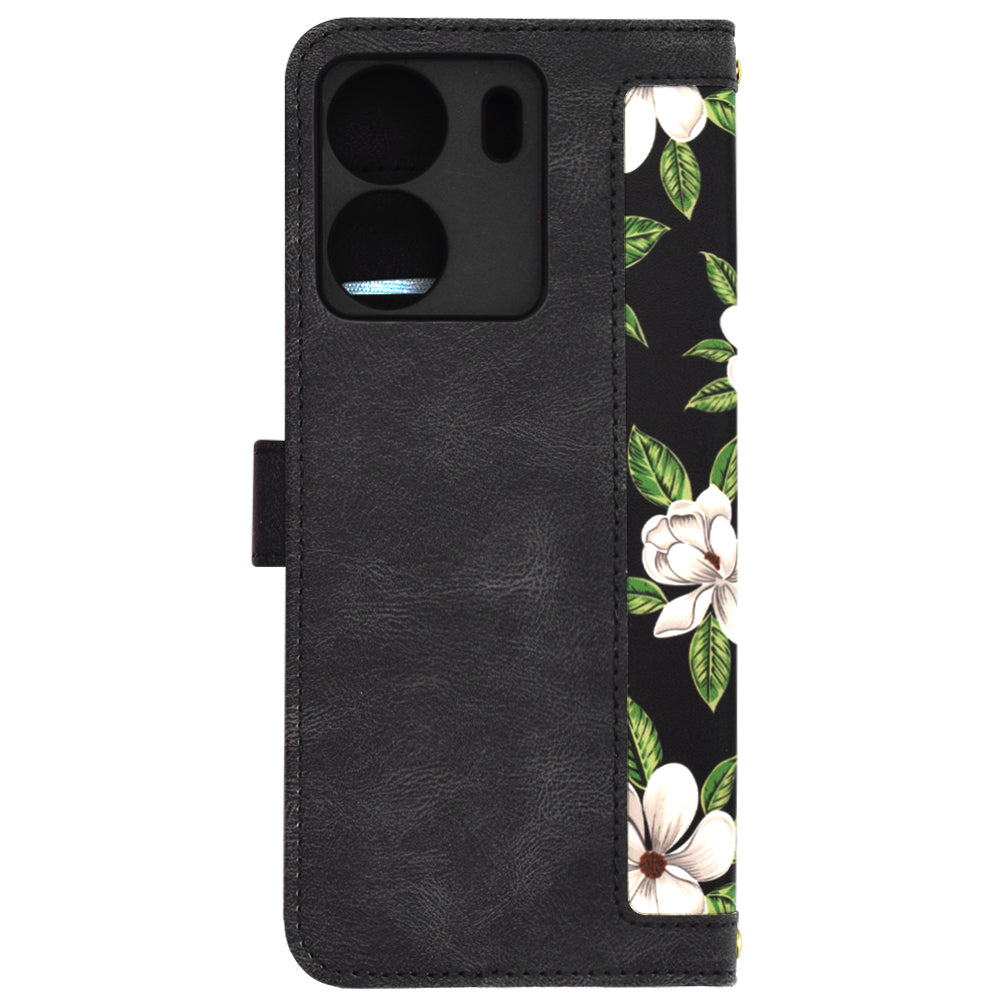 Case for Xiaomi Poco C65 / Redmi 13C, Techsuit, FlipCraft, Black