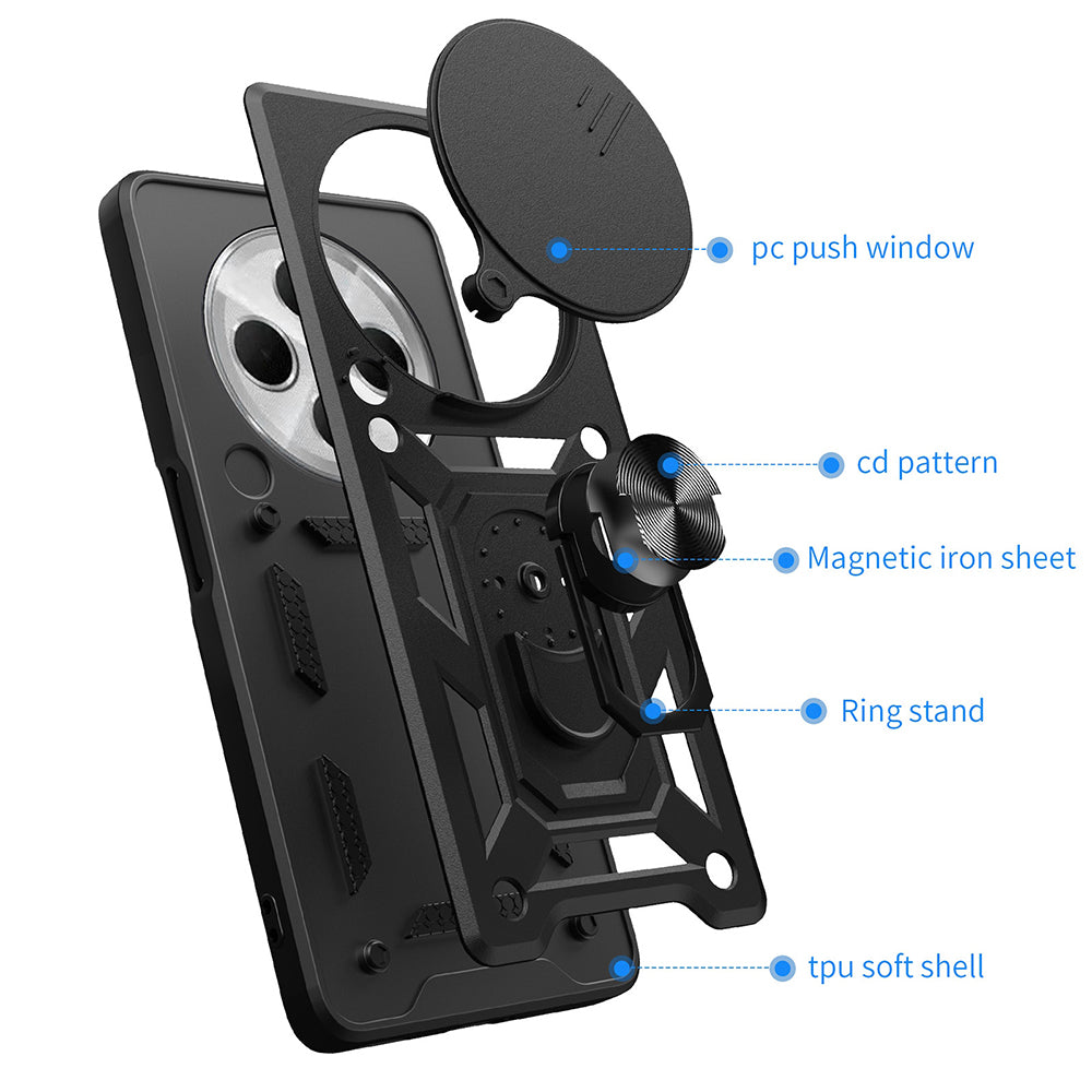 Hülle für Xiaomi Poco C75 / Redmi 14C, Techsuit, CamShield, Blau