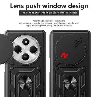 Hülle für Xiaomi Poco C75 / Redmi 14C, Techsuit, CamShield, Rosa