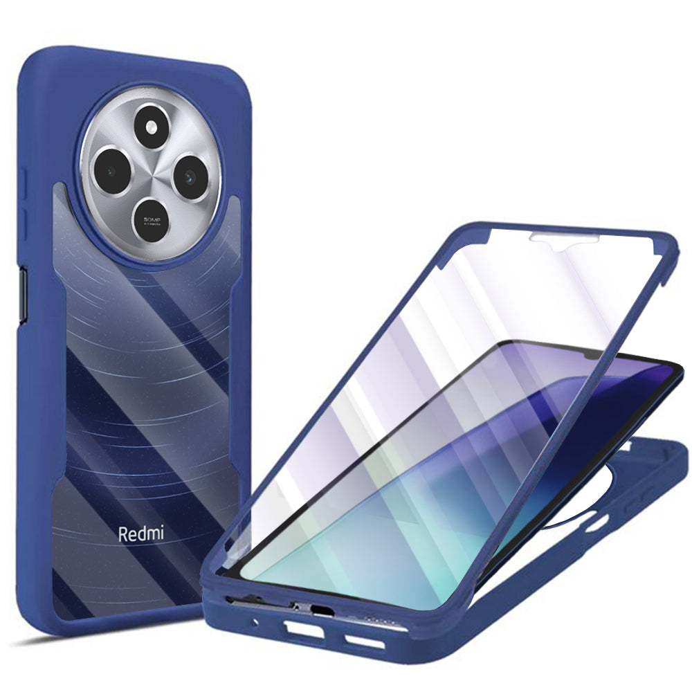 Hülle für Xiaomi Poco C75 / Redmi 14C, Techsuit, ColorVerse 360, Blau