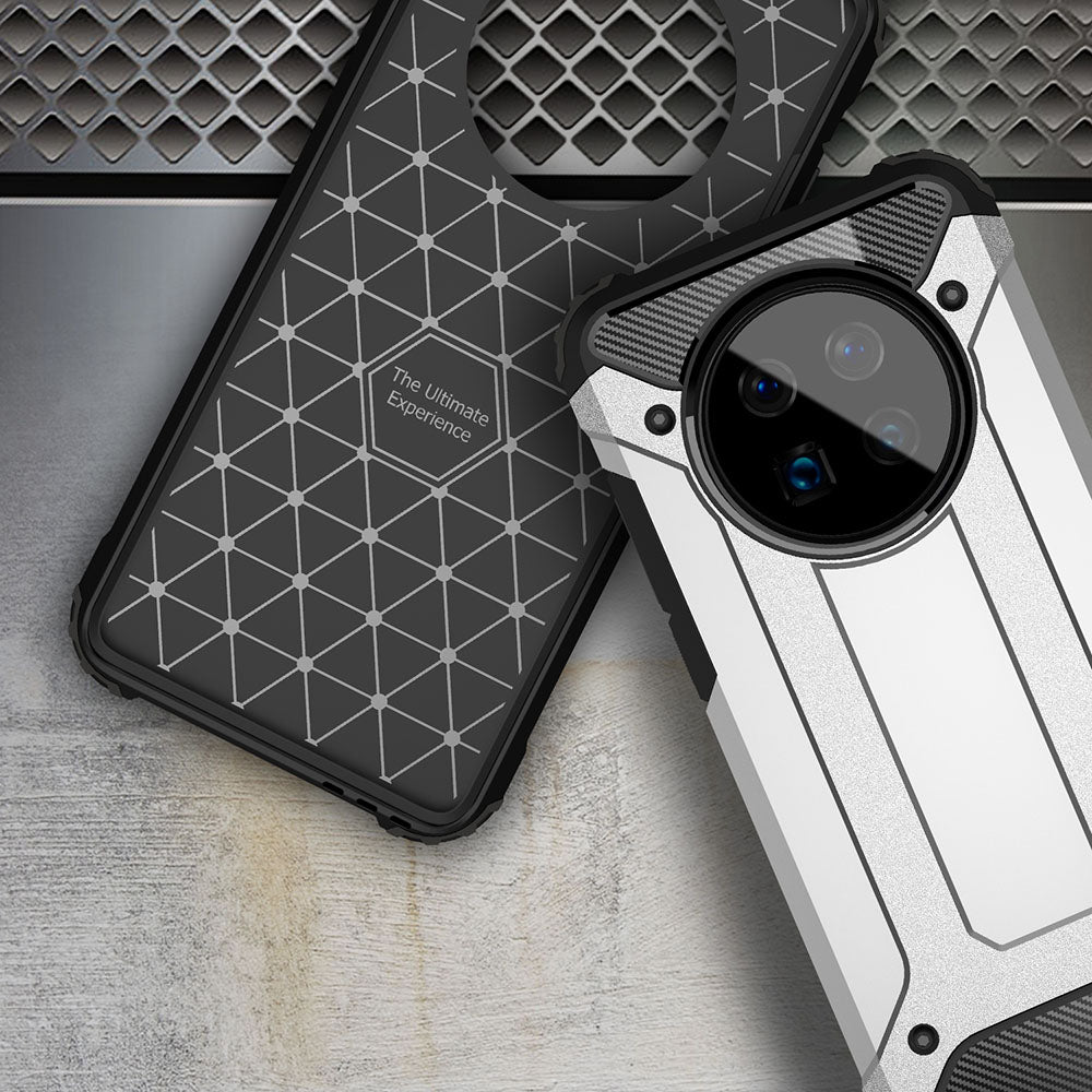 Hülle für Xiaomi Poco C75 / Redmi 14C, Techsuit, Hybrid Armor, Schwarz