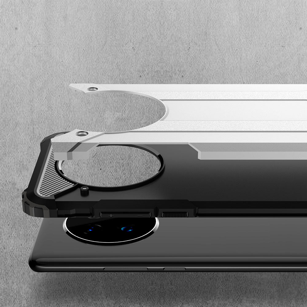 Hülle für Xiaomi Poco C75 / Redmi 14C, Techsuit, Hybrid Armor, Schwarz