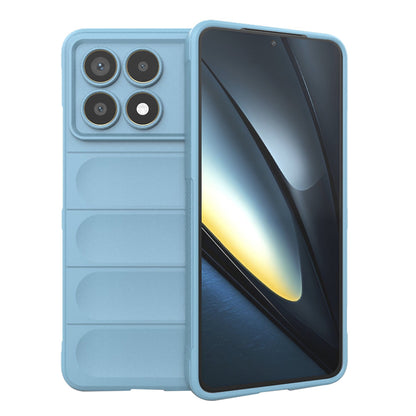 Hülle für Xiaomi Poco F6 Pro, Techsuit, Magic Shield, Blau