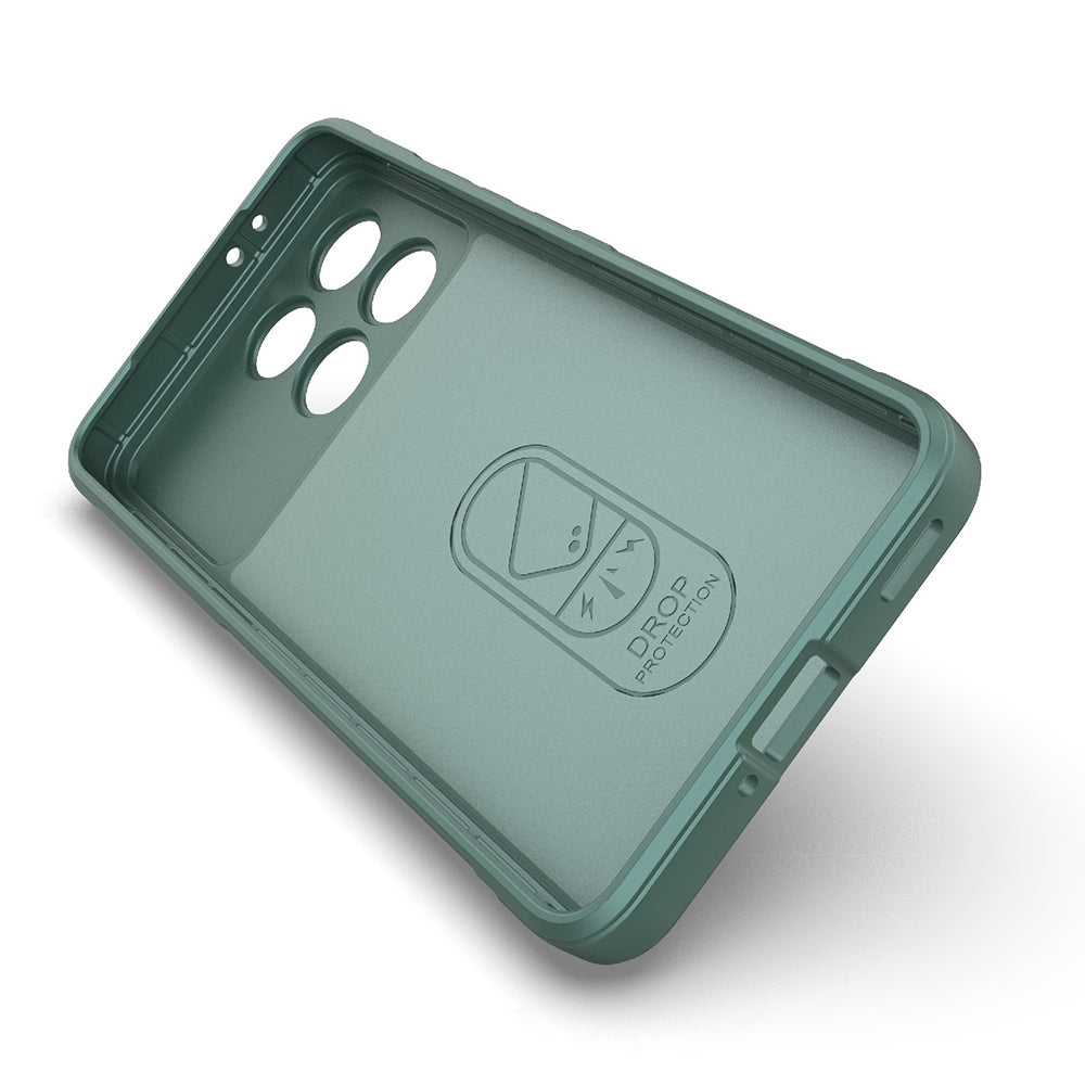 Hülle für Xiaomi Poco F6 Pro, Techsuit, Magic Shield, Rot