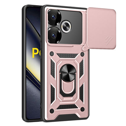 Hülle für Xiaomi Poco F6, Techsuit, CamShield, Rosa