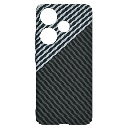Hülle für Xiaomi Poco F6, Techsuit, Carbonite FiberShell, Schwarz Grau