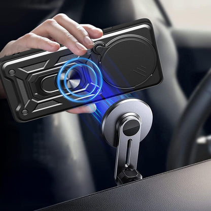 Hülle für Xiaomi Poco F7 Pro, Techsuit, CamShield, Schwarz