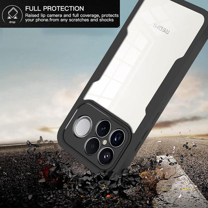 Hülle für Xiaomi Poco F8 Pro, Techsuit, ColorVerse 360, Schwarz